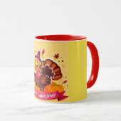 Mug Jour de l'Action de grâce (Devant droit)