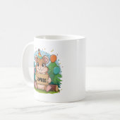 Mug Jour de l'anniversaire de Hamster (Devant gauche)