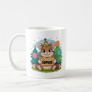 Mug Jour de l'anniversaire de Hamster