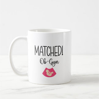 Mug Jour de l'appariement en résidence Ob-Gyn