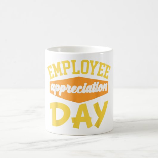 Mug Jour de l'appréciation de l'employé Employé du moi (Centre)