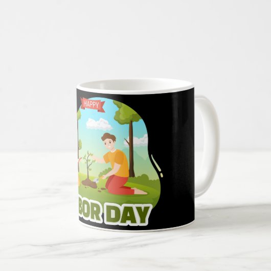 Mug Jour de l'Arbour (Devant droit)