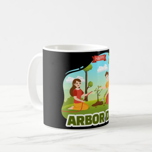 Mug Jour de l'Arbour (Devant gauche)