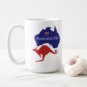 Mug Jour de l'Australie Kangourou