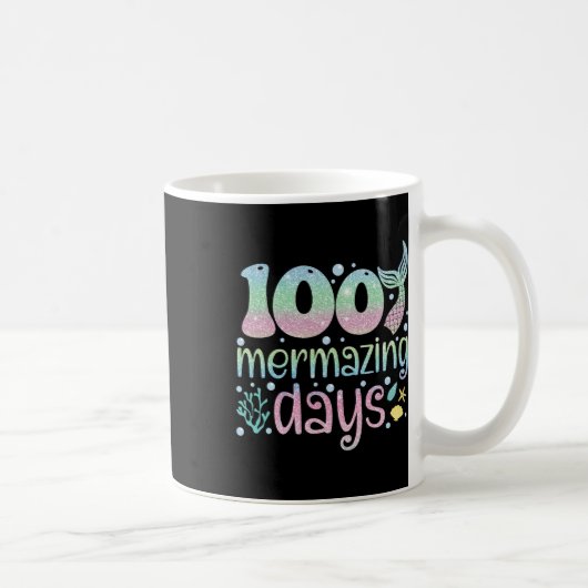 Mug Jour De L'École Enfants Filles 100 Jours Merveille (Droite)