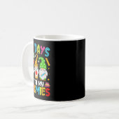 Mug Jour De L'École Gnome Enseignants Étudiants 100 Jo (Devant gauche)