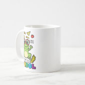 Mug Jour De L'École Grenouille 100 Jours Enseignant Sm (Devant gauche)