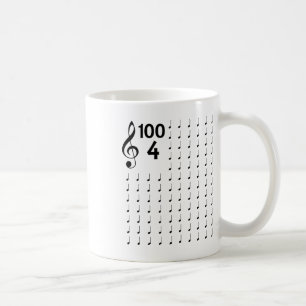 Mug Jour De L'École Notes Musicales Professeur De Musi