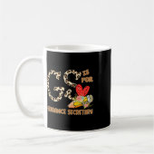 Mug Jour De L'École Secrétaire D'Orientation Leopard F (Gauche)