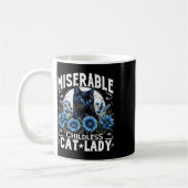 Mug Jour de l'élection Chat Dames Misérable Chat Enfan (Gauche)