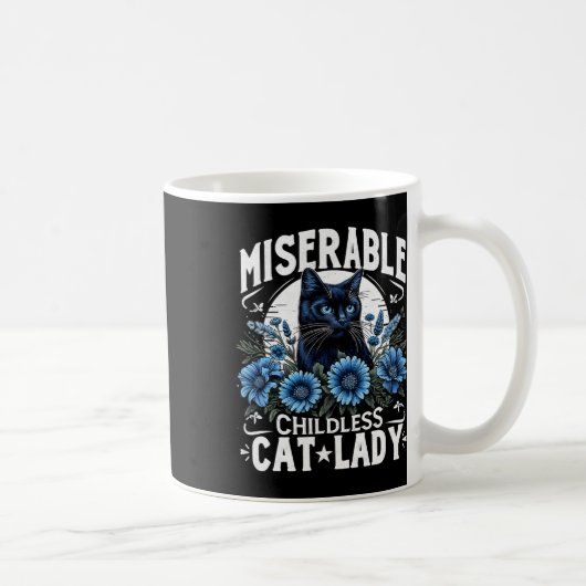 Mug Jour de l'élection Chat Dames Misérable Chat Enfan (Droite)