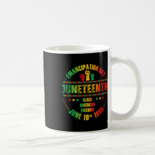 Mug Jour de l'Émancipation 19 juin 1865 M Noir