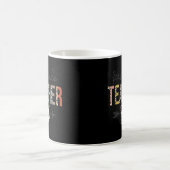 Mug Jour de l'enseignant Leopard de première année Ret (Centre)