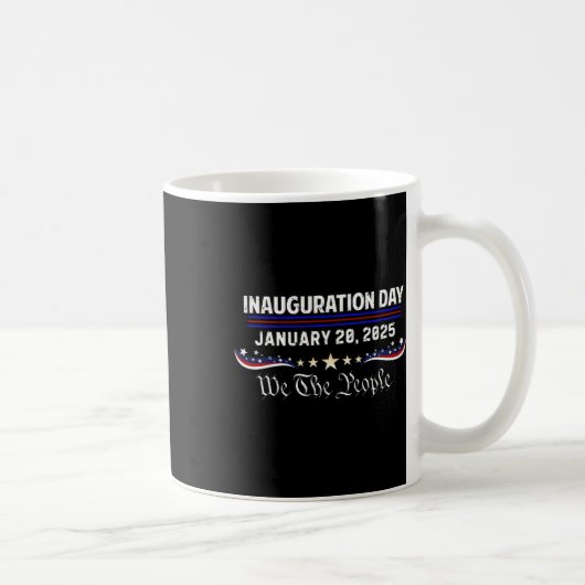 Mug Jour de l'Inauguration 47ème Président Trump a gag (Droite)