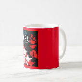 Mug Jour de l'indépendance américaine (Devant droit)