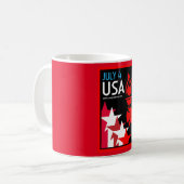 Mug Jour de l'indépendance américaine (Devant gauche)