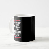 Mug Jour de l'indépendance Célébration en République d (Devant gauche)