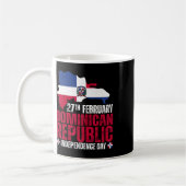 Mug Jour de l'indépendance de la République Drapeau do (Gauche)