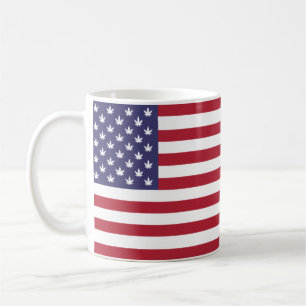 Mug Jour de l'Indépendance du drapeau des États-Unis