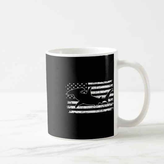 Mug Jour de l'Indépendance du requin-marteau (Droite)