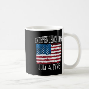 Mug Jour de l'Indépendance Juillet 4 1776 4e Juillet A