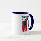 Mug Jour de l'investiture 47 Président Donald Trump 20 (Devant droit)