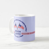 Mug Jour de l'investiture Ajouter votre nom Texte (Devant gauche)