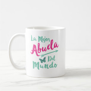 Mug Jour de mères de Mejor Abuela Del Mundo Grandma d
