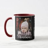 Mug Jour de Noël des enfants Flake de neige (Gauche)