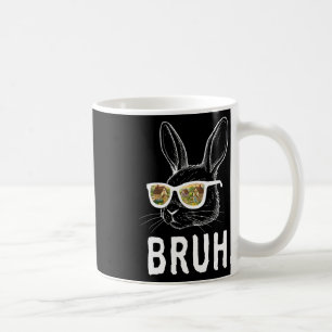 Mug Jour de Pâques drôle de lapin visage de lapin Gles