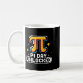 Mug Jour de Pi 14 mars Math Nerd Tarte Nourriture Cade (Gauche)