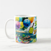 Mug Jour de Pickleball Thème (Gauche)
