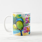 Mug Jour de Pickleball Thème (Gauche)