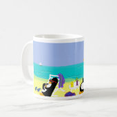Mug Jour de plage (Devant gauche)