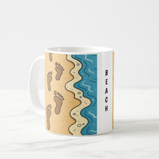 Mug Jour de plage (Devant gauche)