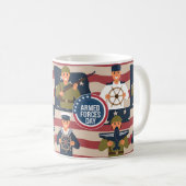 Mug Jour de reconnaissance des forces armées (Devant droit)