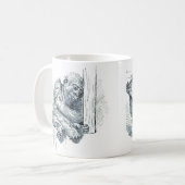 Mug Jour de repos - Young Ape Gorilla (Devant gauche)