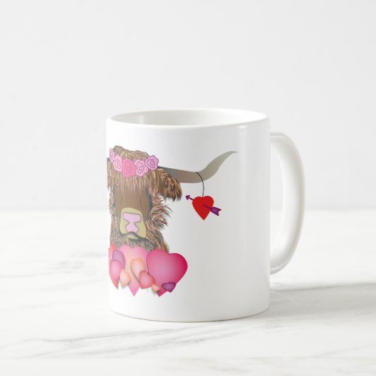 Mug Jour de Saint-Valentin (Devant droit)