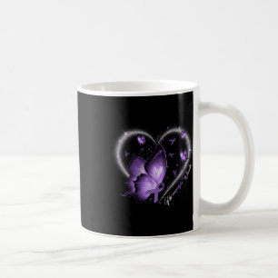 Mug Jour de sensibilisation Guerrier Survivant Papillo