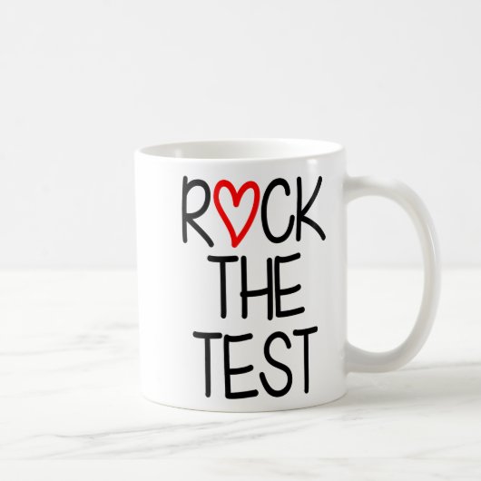 Mug Jour de test de l'enseignant de test Jour de test (Droite)