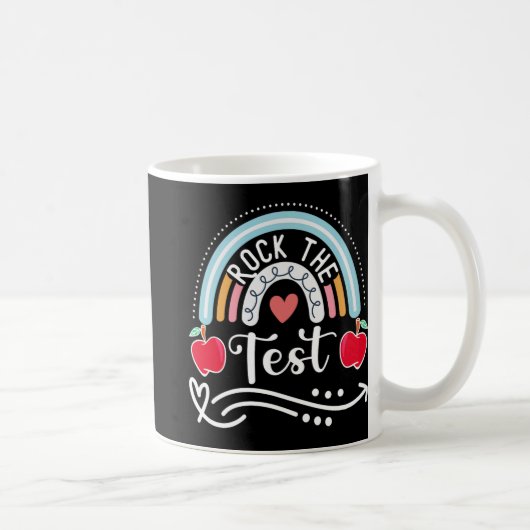 Mug Jour de test de l'enseignant de test Jour de test (Droite)