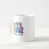 Mug Jour de test de l'examen de votre professeur de pu (Devant gauche)