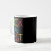 Mug Jour de test Drôle Enseignant Jour de test Drôle (Devant gauche)