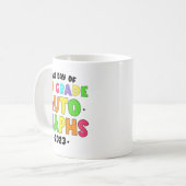 Mug Jour Dernier De L'École Autographes (Devant gauche)
