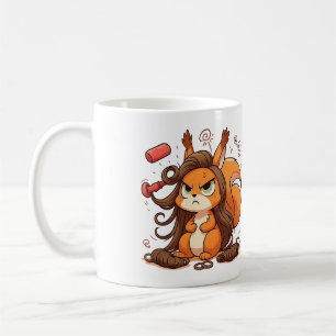 Mug Jour des cheveux d'écureuils glamour