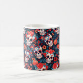 Mug Jour des morts, crânes en sucre (Centre)