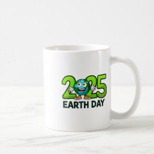 Mug Jour des terres 2025 Jour des terres amusant Anniv