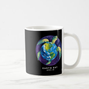 Mug Jour des terres 2025 Restaurer Earth Sea Turtle Ar