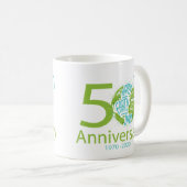 Mug Jour des terres 50e anniversaire (Devant droit)