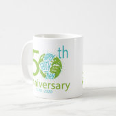 Mug Jour des terres 50e anniversaire (Devant gauche)